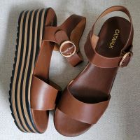 NEU!!! Stylische "CATWALK" Plateau Sandalen, braun, Größe 40 Bremen - Schwachhausen Vorschau