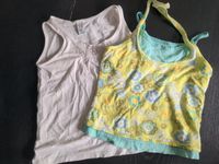 2 Sommertops Shirts 128 Zara Jako-o Tops gelb grün weiß Blumen Bayern - Hohenpeißenberg Vorschau