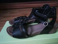 Schwarze Damen Sandalen in 36 Bayern - Waldkraiburg Vorschau