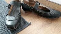 Halbschuhe Damen Absatzschuhe Gr 39 schwarz mit Schnalle Baden-Württemberg - Krautheim Vorschau