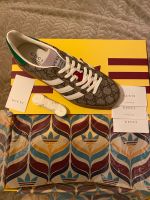 Gucci x Adidas Gazelle EU 42 2/3 GG Monogram Braun NEU & OVP Düsseldorf - Pempelfort Vorschau