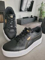 Puma Plateau Sneaker Schwarz Gold Größe 41 Baden-Württemberg - Rheinstetten Vorschau