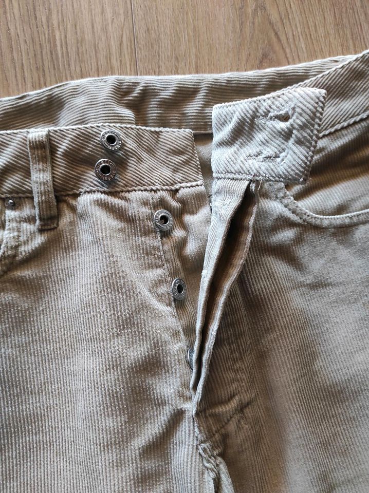 Vintage Origin Diesem Herren Cord Hose beige, Gr. 32 in Breckerfeld