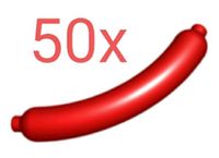 50x LEGO Hot Dog Würstchen NEU Sausage red rote Wurst 33078 25994 Hessen - Fritzlar Vorschau