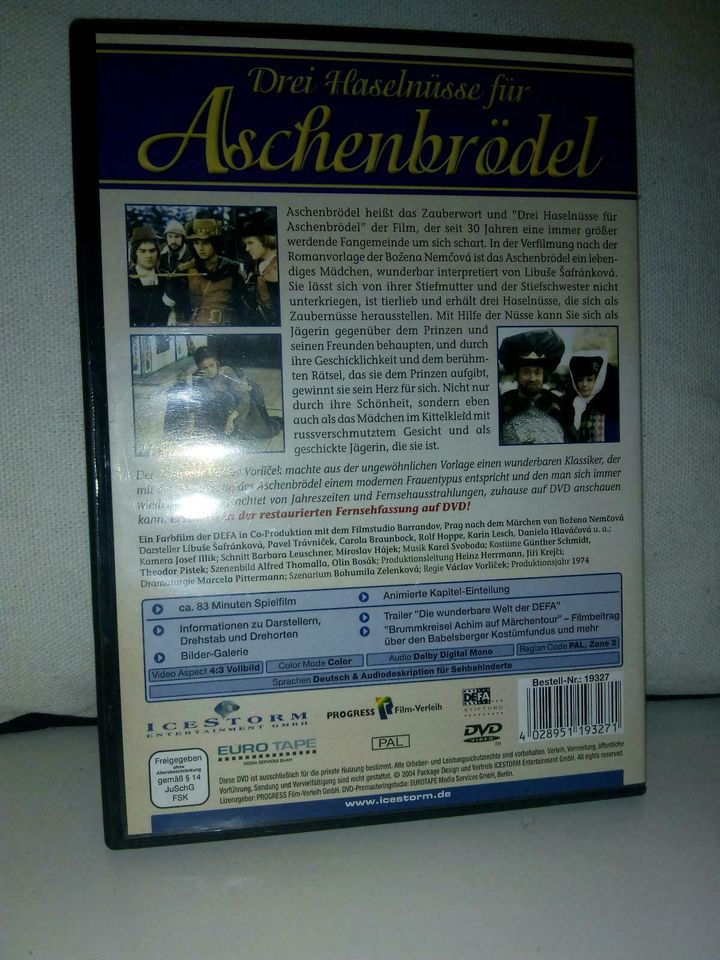 DVD Drei Haselnüsse für Aschenbrödel in Gievenbeck