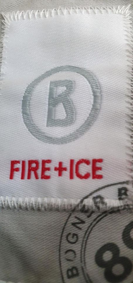 Bogner Fire&Ice Skijacke weiß Daunenjacke mit Echt-Pelz Größe 40 in Unterföhring