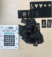 A little lovely, Light Box letter, Buchstaben, schwarz Kreis Pinneberg - Borstel-Hohenraden Vorschau