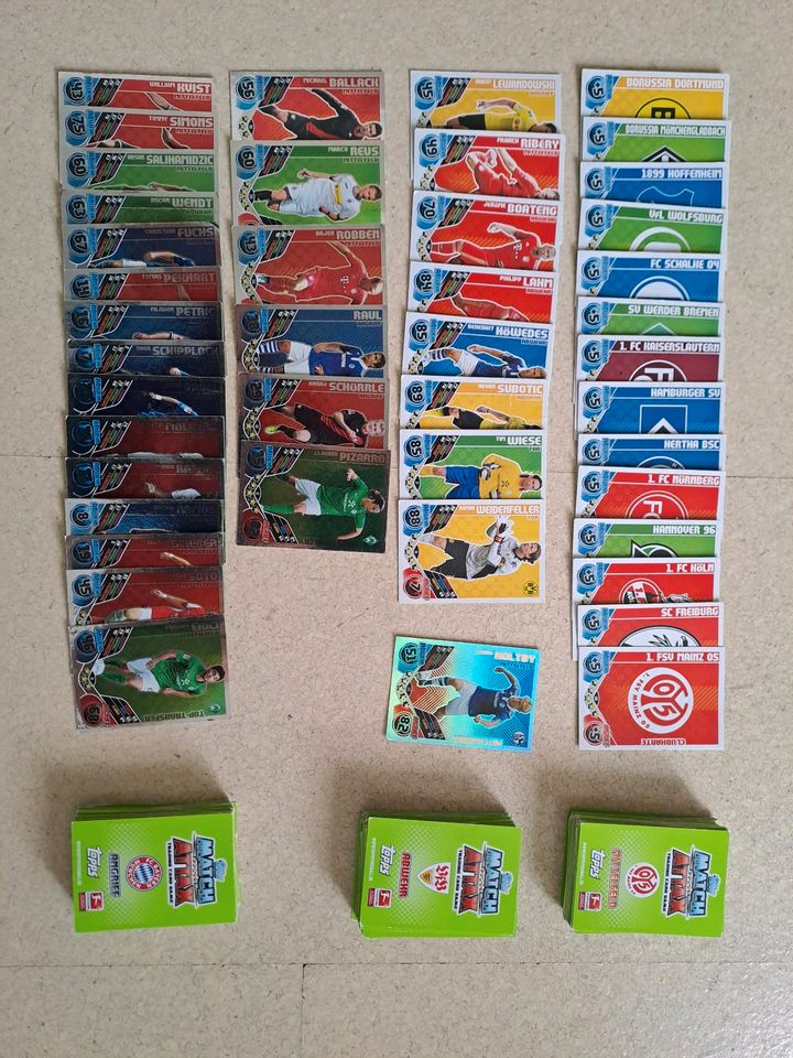 250 Karten Match Attax 2011/12 in Hemmingen