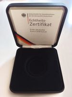 Original Zertifikat 200 € Goldmünze Dtschld. "Währungsunion"+Etui Baden-Württemberg - Karlsruhe Vorschau