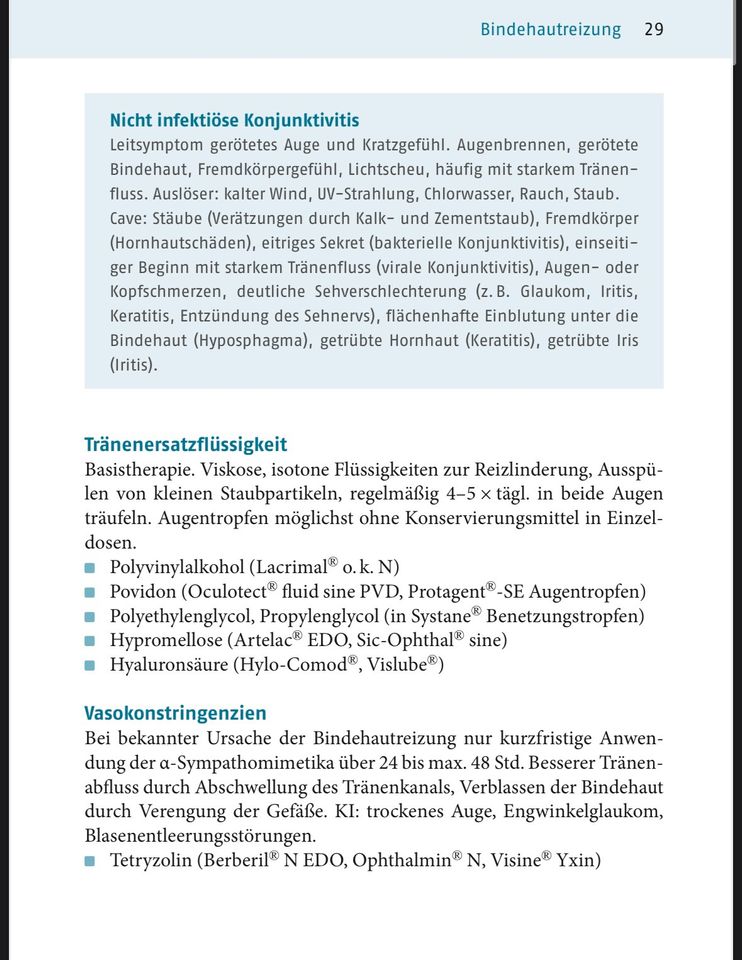 Selbstmedikation für die Kitteltasche (pdf) in Potsdam