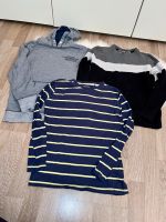3 Pullover Set Hoodie grau schwarz Strickpulli blau Shirt 134 140 Baden-Württemberg - Sulz Vorschau