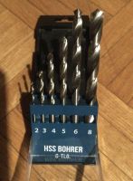 Neu HSS Bohrer Set 2mm bis 8mm Profi Qualität! Rheinland-Pfalz - Weitefeld Vorschau