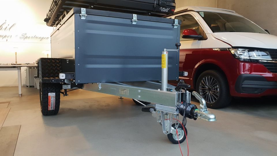 Dachzeltanhänger KT-EB3 Offroad TPV Böckmann Kofferanhänger mit verstärktem Deckel für Dachzelte - Fahrradanhänger - Minicamper - Anhänger in Syke