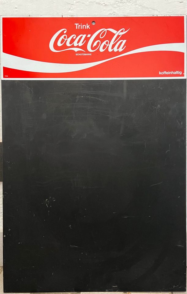 Coca Cola Kreide Tafel 50 x 75 Werbeschild RETRO ANTIK in Landshut