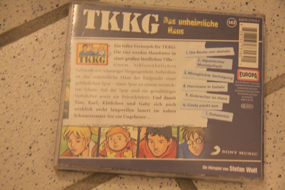 TKKG CD Folge 143 Das unheimliche Haus TOP in Walldorf