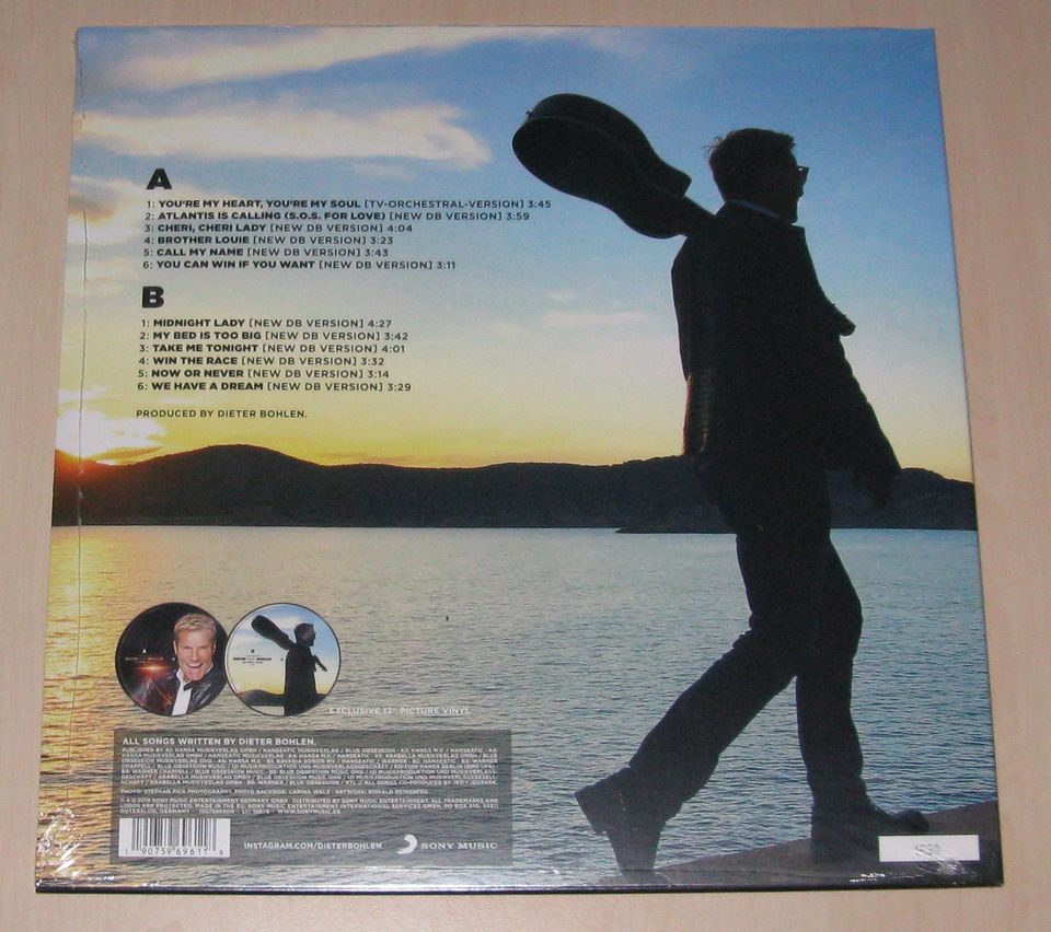 Dieter feat. Bohlen Mega Album LP Picture Disc Modern Talking in Hösbach