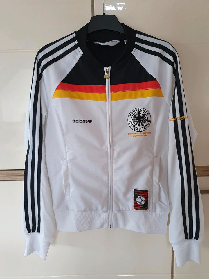Adidas DFB Deutschland Track Top Jacke Damen weiß retro 1980 - 38 in - Esslingen | eBay Kleinanzeigen ist