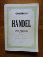 Händel Der Messias Soli, Chor und Orchester Klavier Auszug. Editi München - Bogenhausen Vorschau