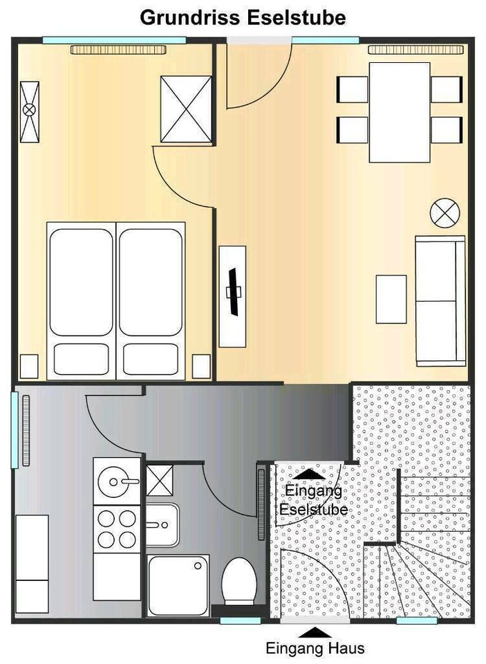 Ferienwohnung "Eselstube"! Urlaub auf dem Bauernhof in der Eifel in Nettersheim