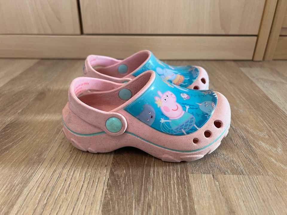 Crocs Peppa Pig # Gr. 23 # Mädchen in Friedrichroda