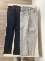 Jeanshose H&M 146 grau/dunkelblau Baden-Württemberg - Baden-Baden Vorschau