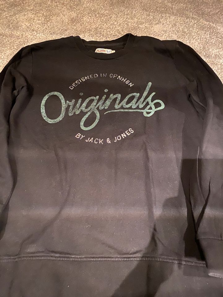 Sweatshirt Gr. L, schwarz von Jack & Jones in Vohenstrauß