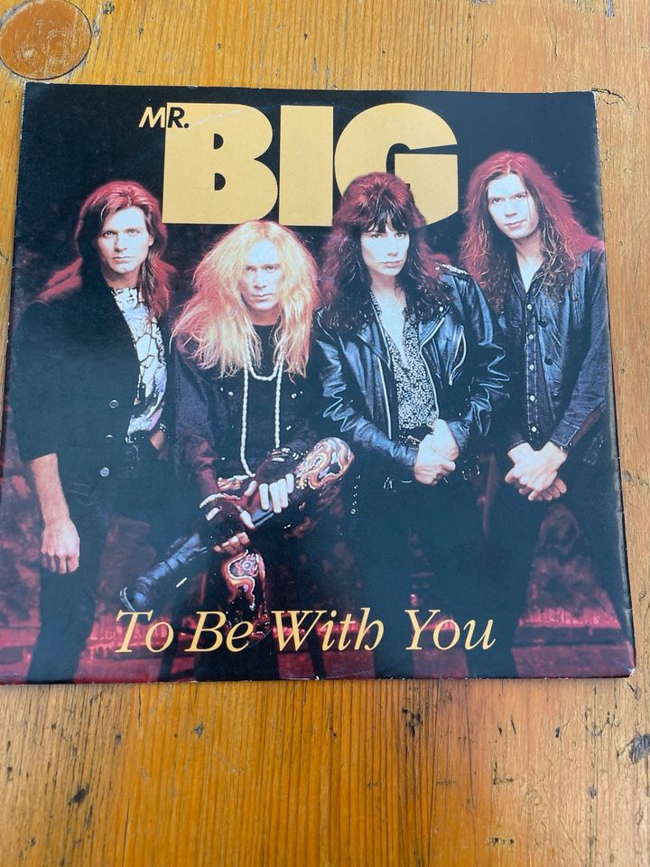 Mr. Big to be with you Schallplatte in Büchenbach