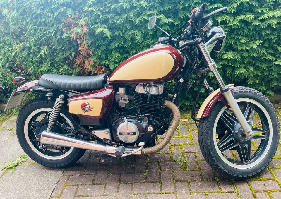 Honda CM400T Scrambler/ Café Racer Cruiser ideal für Fahranfänger in Heilbad Heiligenstadt