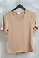 TCM T-Shirt Gr. 34/36 V-Neck stretchig beige Baden-Württemberg - Sandhausen Vorschau