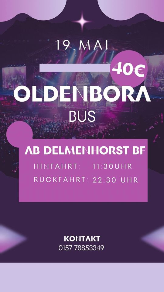 Oldenbora Bus Mitfahrgelegenheit in Lemwerder