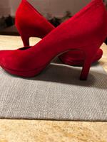 Paul Green, Pumps, rot, Veloursleder, Gr. 5,5 Bonn - Beuel Vorschau