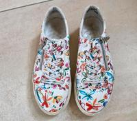 Sneakers RIEKER mit floralem Druck, Gr. 38, gut erhalten Bayern - Nittenau Vorschau