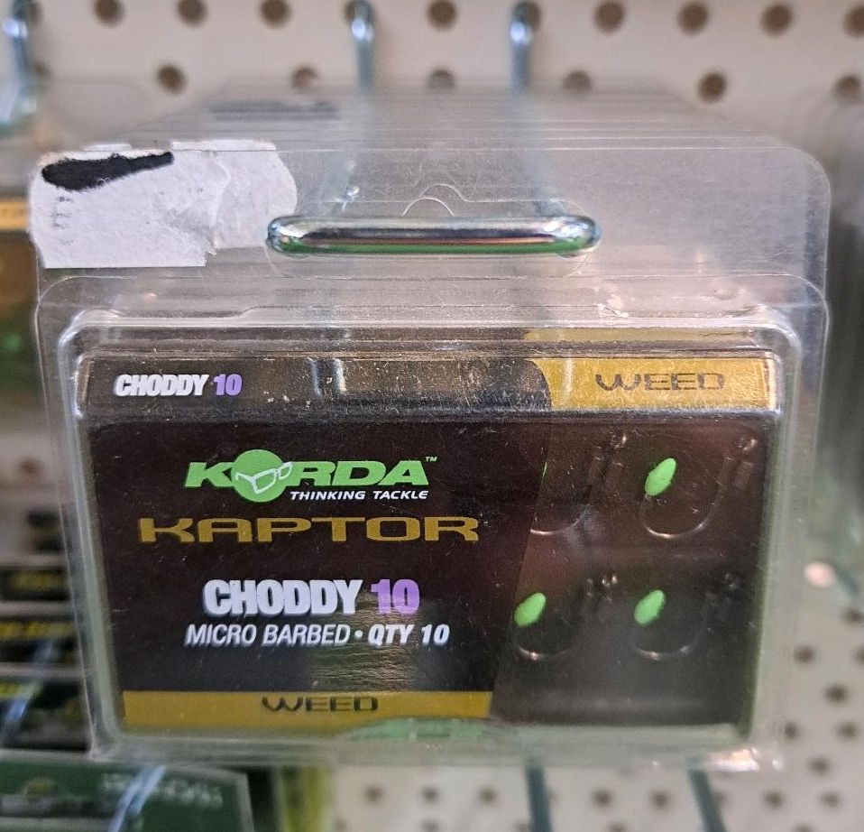 Korda Kaptor Choddy Size 10 Barbed QTY 10 NEU! OVP Angeln Karpfen in Bad Bentheim