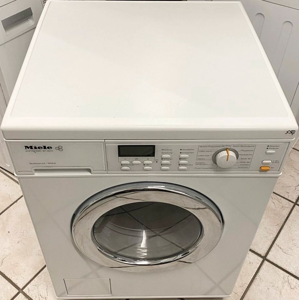 Waschtrockner + GARANTIE Miele WT 2670 Waschmaschine Lieferung in Fürstenwalde (Spree)