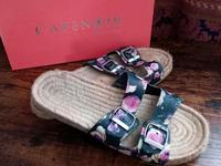 Cafè Noir Italy Sandaletten Sandalen Schlappen 40 floral Cafénoir Rheinland-Pfalz - Mainz Vorschau