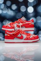 Nike Dunk Low Off-White University Red - 13 / 47.5 - NEU München - Altstadt-Lehel Vorschau