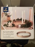 Kerzenhalter Kranz Adventskranz Gold Metall Kerzenständer Lindenthal - Köln Sülz Vorschau