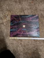 Wandbild deko Galaxie abstrakt schwarz Universum Bild Leinwand Hude (Oldenburg) - Nordenholz Vorschau