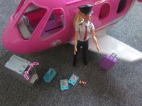 Großes Barbie Flugzeug mit Pilotin und Zubehör wie auf Foto + OVB Thüringen - Erfurt Vorschau