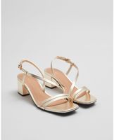 & other stories Sandalen Leder Gold 37 NEU OVP 110€ Frankfurt am Main - Nordend Vorschau