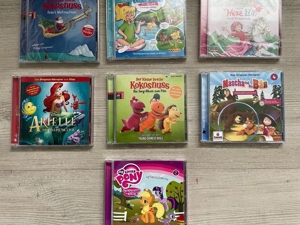 Kinder CD‘s, Hörbuch, Hörspiel, Musik … Arielle, Drache Kokosnuss in Schorfheide