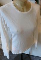 Wie NEU Zero Modell Reese 42 [ L ] Basic Shirt Langarm weiß uni Niedersachsen - Ilsede Vorschau