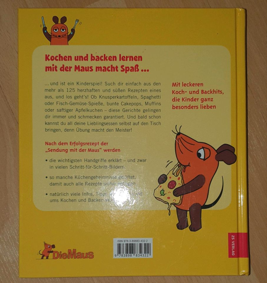 BURDA Kochbuch Backbuch MAUS Buch Kochen Backen Kinderbuch in Essen