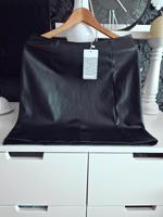 *NEU* Manguun Damen Kunstleder Rock schwarz Gr. 40 Mini Schlitz. West - Unterliederbach Vorschau