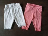 Set Baby Leggings 62 68 weiß apricot Nordrhein-Westfalen - Bornheim Vorschau