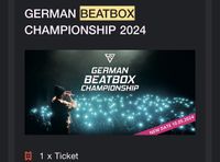 German Beatbox Championship 2024 1x Ticket 10.05.2024 Friedrichshain-Kreuzberg - Kreuzberg Vorschau