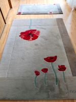 2 Teppiche mit Mohnblumen Niedersachsen - Laatzen Vorschau