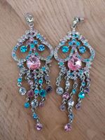 Hochwertige lange Ohrringe Ohrhänger Modeschmuck rosa blau pastel Nordrhein-Westfalen - Sankt Augustin Vorschau
