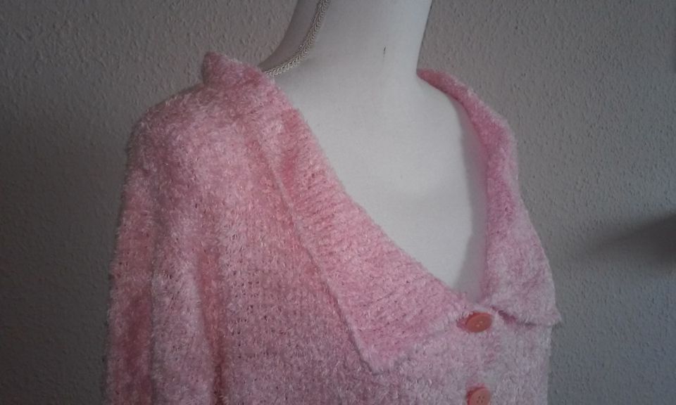 Neu! Strickjacke Jacke Cardigan leichte Wolljacke Handarbeit in Bad Segeberg