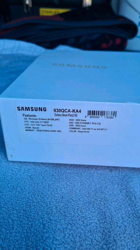 Samsung Galaxy Book Flex 2 5G Neuwertig! in Großenbrode